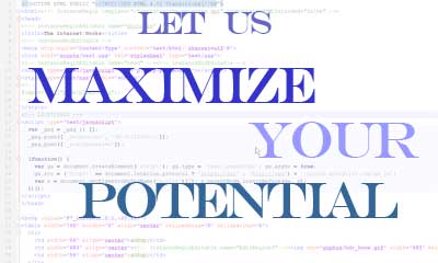 Let us maximize your potential